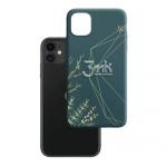 Kryt ochrann 3mk Matt Case pro Apple iPhone 11, ZIMA edice Jingle All The Way (tmav zelen)
