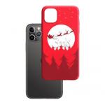 Kryt ochrann 3mk Matt Case pro Apple iPhone 11 Pro, ZIMA edice One Wish (erven)