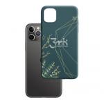 Kryt ochrann 3mk Matt Case pro Apple iPhone 12, 12 Pro, ZIMA edice Jingle All The Way (tmav zelen)