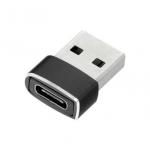 Adapter USB - USB-C, černá