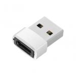 Adapter USB - USB-C, stříbrná